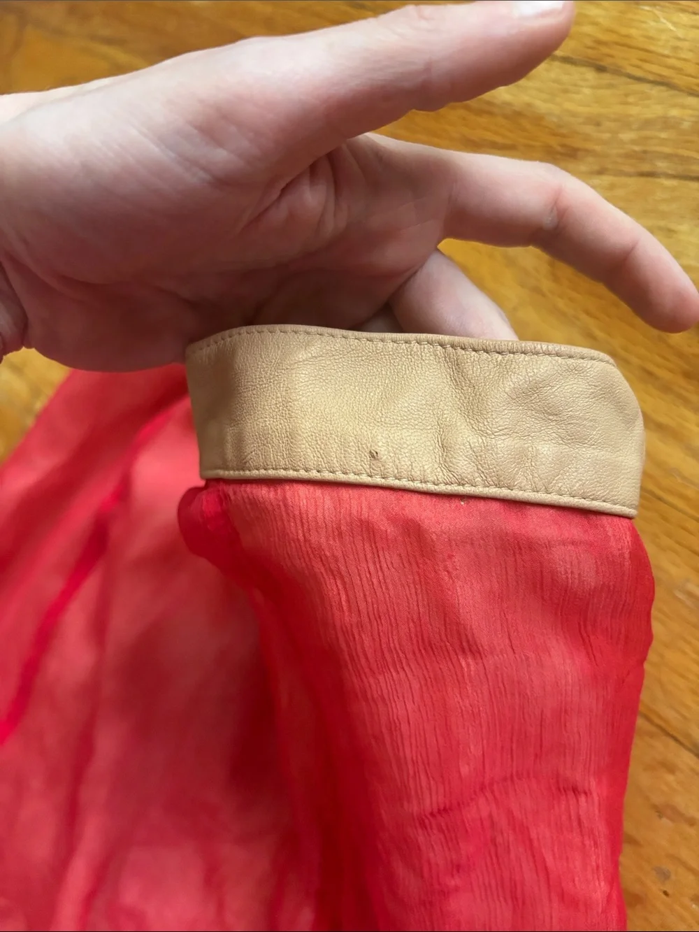 Korovillas 100% Silk Tomato Hailley Skirt